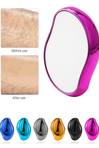 FORTY SEVEN Epilasyon taşı tıraşsız epilasyon kadınlar erkekler için fiziksel...