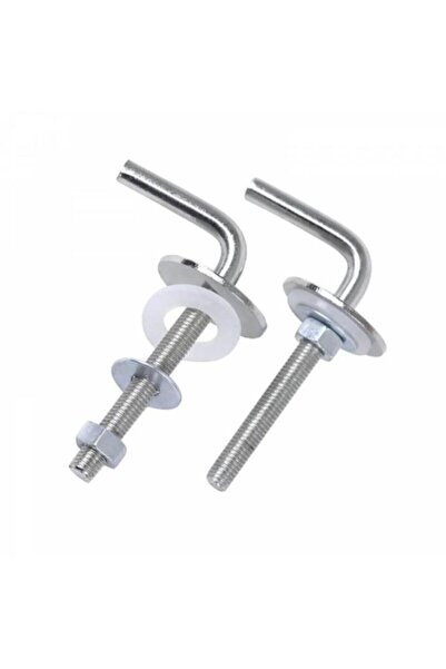 optana Ergonomik Paslanmaz Metal Krom Kaplama Klozet Kapak Montaj Vidası (apa...