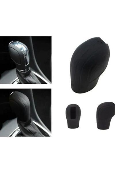 YAVAS OTO Black Volkswagen Seat Skoda Golf Leon Dsg Silicone Gear Shift Patch Knob