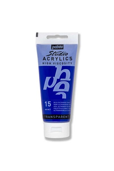 Pebeo Studio Akrilik Boya 100ml Darkultramarine Blue