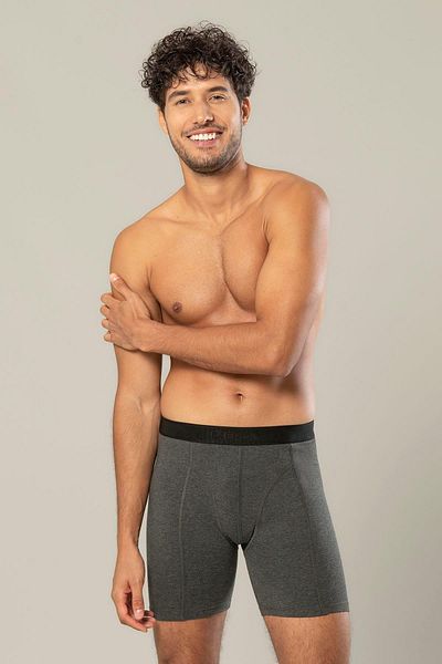 Erdem Men's Cotton Elastane Long Boxers 1416 - 3 Pieces