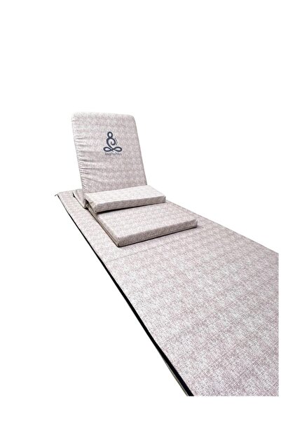REMEGE Backjack 3XL - Yoga Meditation Chair with Support, 60X180 Fabric Mat, Breathable Chair and Floor Cushion
