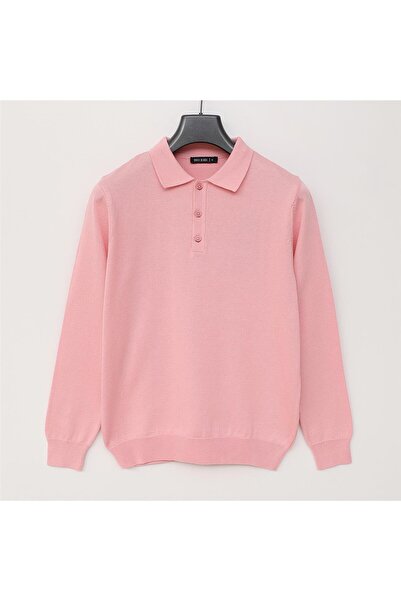 Dio Rise ERKEK Uzun Kol İnce Kazak - 180540 - Pembe