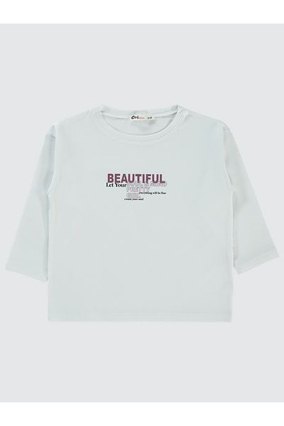 Civil Girls White Girl's Sweatshirt - 2-5 Years