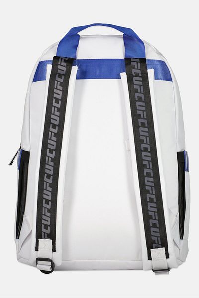UFC Men Brand Logo Backpack 30 L x 42 H x 14 L cm, White Combo