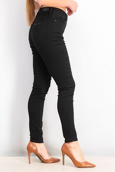 Esprit Women Regular Fit Stretchable Denim, Black