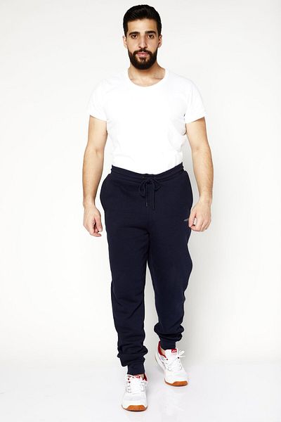 Crosshatch Men 2pcs Regular Fit Solid Jogger Pants, Navy