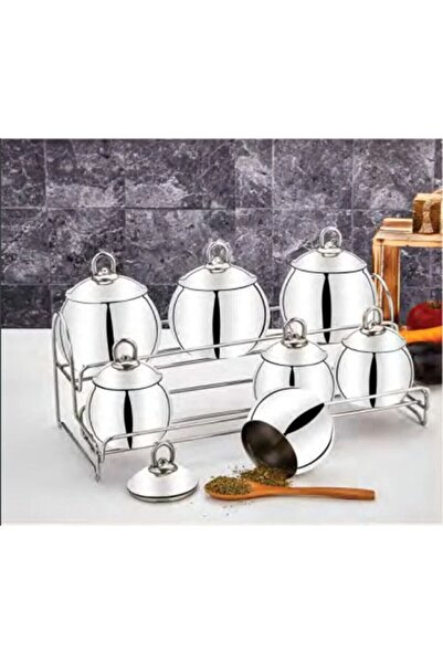 Çelik Çelik Baharatlık Takımı