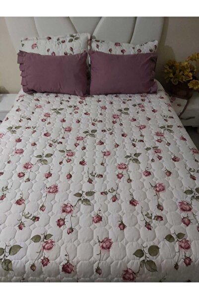 babyen1 مفرش سرير وغطاء لحاف مبطن مزدوج - إضافة إلى TK