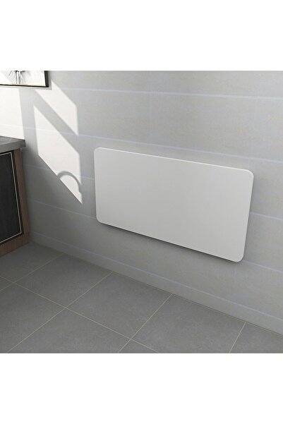 Kydonia Home 60x90 Cm Oval Köşeli Duvara Monte Kırma Katlanır Masa