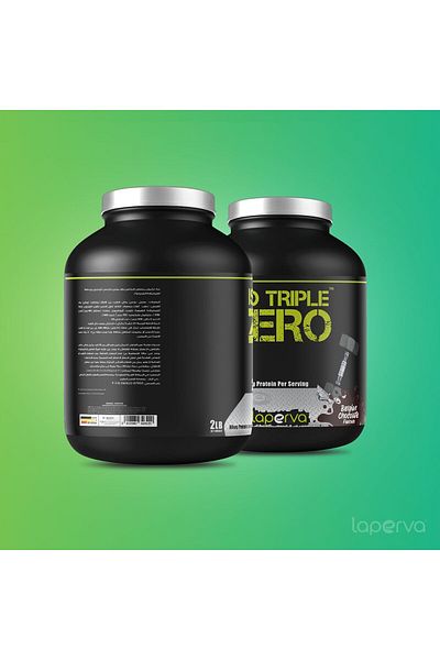 Laperva New Generation Cheese Iso Triple Zero - 6 Water Juice Protein, Belgian Chocolate 2 lb