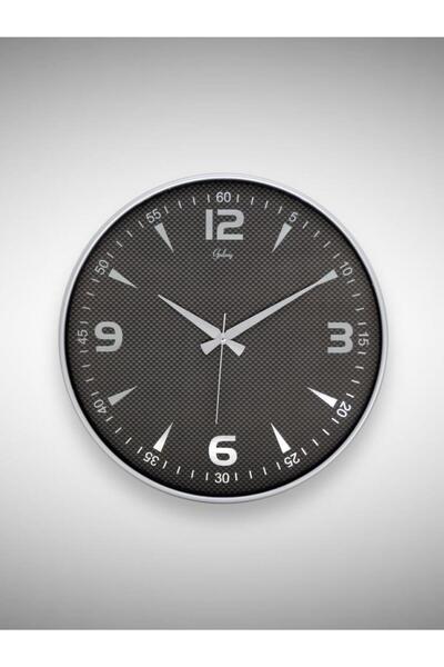 Galaxy ساعة حائط حديثة من سلسلة 717-G-2 بمظهر كلاسيكي رقمي معدني صامت ومسرع 4...