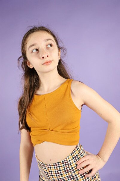 Cuties Devojčica Senf Skraćeni kroj