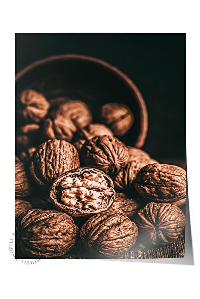 Postifull Poster rustic fără rame, pictură nordică maro, nr:437 Fotografie cu...