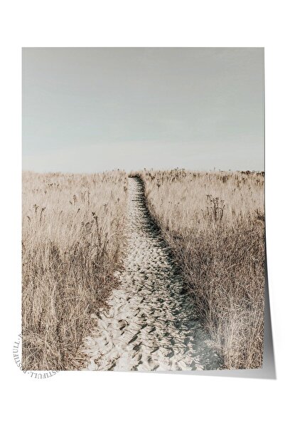 Postifull Poster rustic fără încadrare, pictură nordică maro, NR:371 Fotograf...