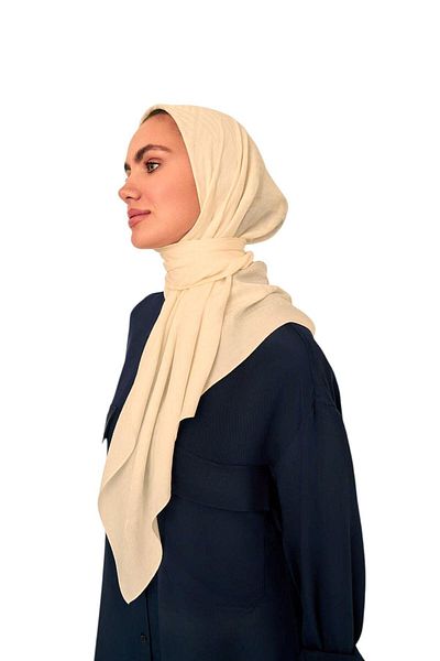 Imannoor Eșarfă din bumbac İMANNOOR İMAN SQUARE NAİA 90X90 242-4002
