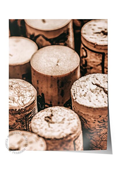 Postifull Poster rustic fără încadrare, pictură nordică maro, nr:416 Fotograf...