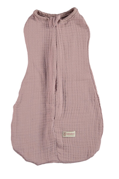 lullabee Organik 4 Katlı %100 Pamuklu Fermuarlı Kundak - Yenidoğan 4 Mevsim N...