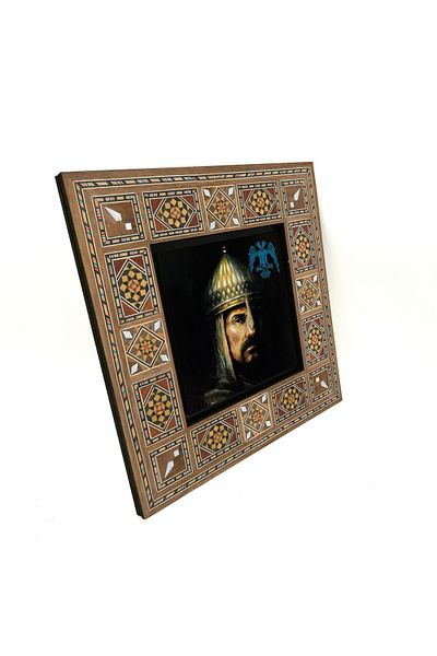 Sadrazam Sultan Alparslan Printed Mdf Table 20X20 Krt-149