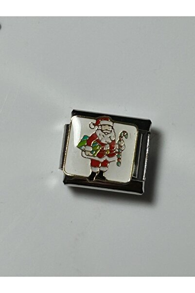 Yılbaşı Noel Baba Figürlü İtalyan Charm