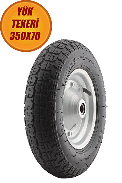 NUBLADO El Arabası Yük Taşıma Tekeri Bilyeli Rulmanl Havalı Dubleks 350x70 Mm...