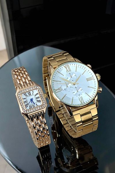 Güncel Vitrin Premium Gold Mk&Hms Dear Watch