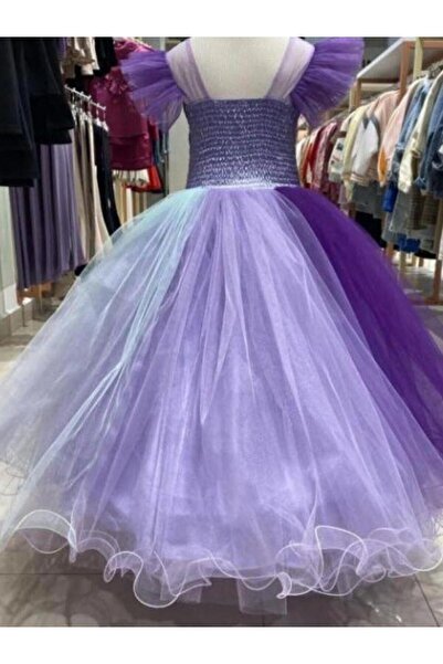 Okay Girl's Mermaid Sinking Evening Dress