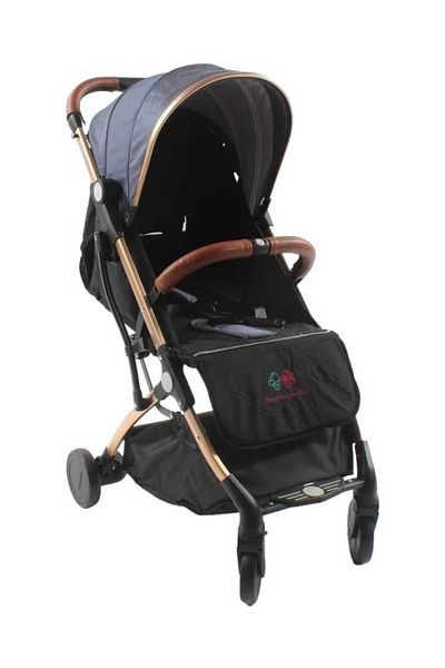 BabyCara Travel Baby Stroller Light Aluminum Frame One Second Folding With Hand Trolley Ideal
