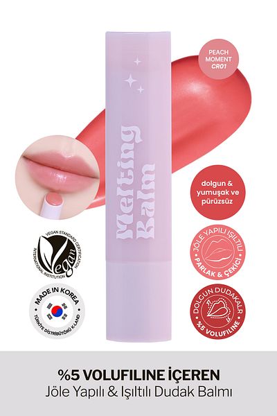 DERMA FACTORY 5% Volufiline - Lip Plumping and Moisturizing Glow Melting Balm