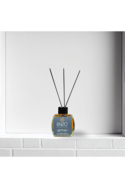 ENZO BAMBU ÇUBUKLU ODA KOKUSU - ŞEFTALİ KOKUSU - ODA KOKUSU 100 ML