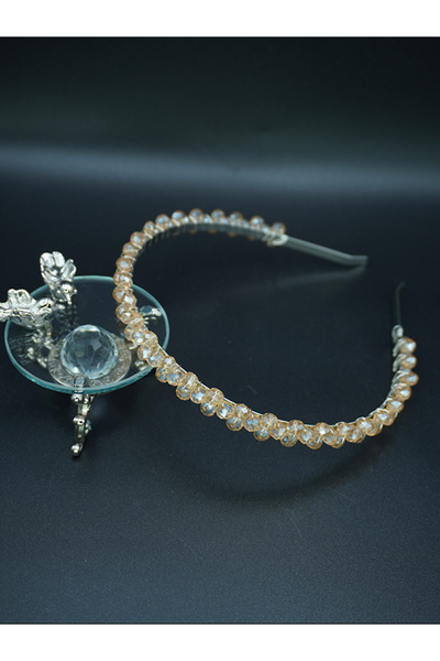 gelinmz Κομψό Μονό Κρυστάλλινο Στέμμα - Κατάλληλο για Γάμο και Αρραβώνα, με Π...