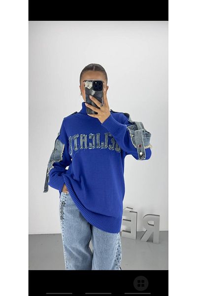 RE DESIGN Knitwear Denim Delicate Design