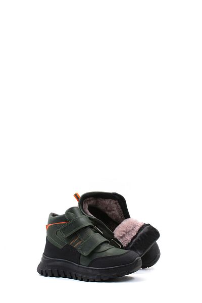 Ayakkabıhane Παιδικές μπότες Unisex με γούνα εσωτερικά και γνήσιο δέρμα εξωτερικά Ah08612116115967