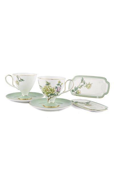 Mikasa Moor Glory 6 Piece Set of 2 Teacups 240Cc
