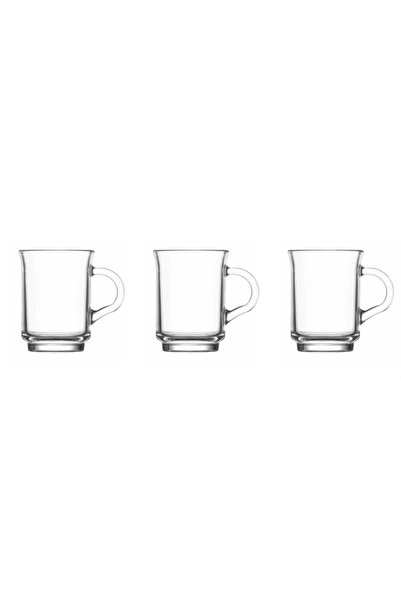 LAV 3-Piece Ada Mug Set 250 ml - Clear