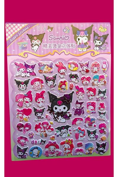MONİCATİME Kuromi Stıkır (Pack of 80)