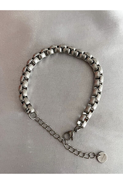 Jewelyf Paslanmaz Çelik Ayarlanabilir Unisex Bileklik