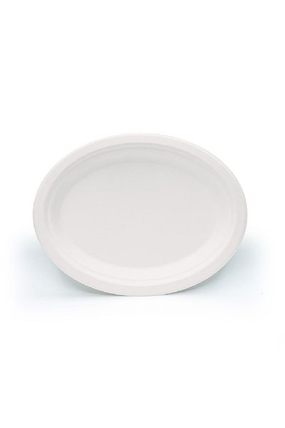 minik shop Eco-Friendly 50-Piece Oval Roll-Up Plate