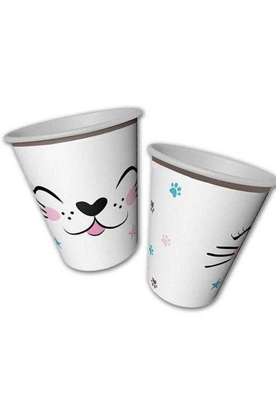 Parti Dükkanım Miss Cat Cat Cup (8 PCS)