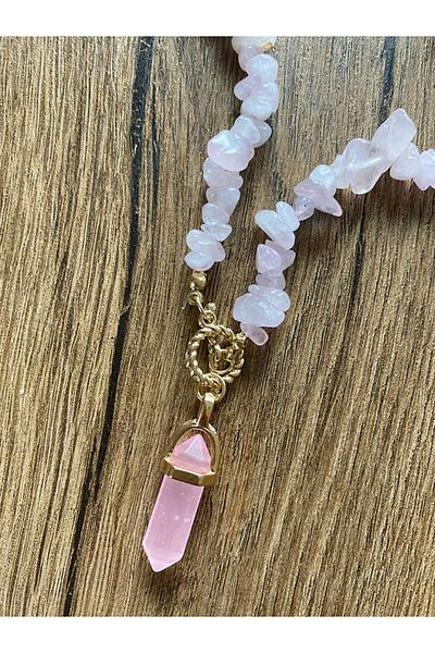 Store Boho Style Artificial Crystal Charm Modern Necklace