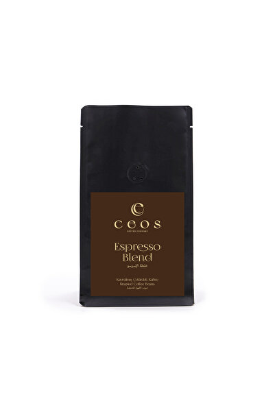 Ceos Coffee ESPRESSO BLEND KAVRULMUŞ ÇEKİRDEK KAHVE (250 GRAM)