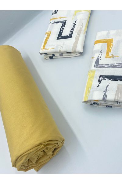 pınarhome collectıon الموسم الجديد - قطن عضوي 100%، رمل ناعم وشرفة مرنة + غطاء وسادة عمق الزاوية 28-30 سم