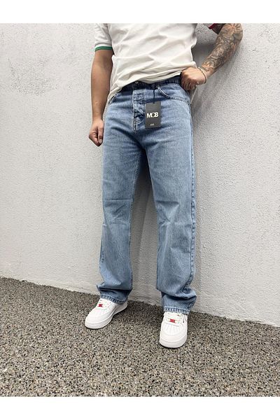 Mob PANTALONI BAGGY ALBASTRU BAGGY BAGGY