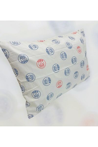 Zorluteks Paris Saint Germain Logo Cotton Fabric 2 Pieces Pillow Case 50X70 cm