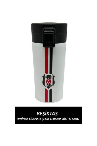 MİSSCAFE Lisanslı Bjk Snape 380 ml Termos