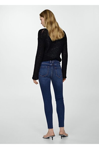 MANGO Woman Skinny cropped jean