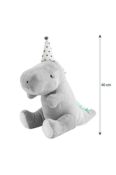 LC Waikiki Lcw Home Dinosaur Embroidered Plush Filled Baby Cushion 40 cm