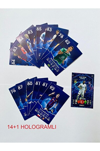 TURKATOYS Süper Final Futbolcu Kartları Sporcu 2024-25 Sezonu 2. Devre 14 1 A...