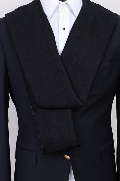 Esgue Black-Grey Viscose Cashew - Double Sided with Special Gift Box