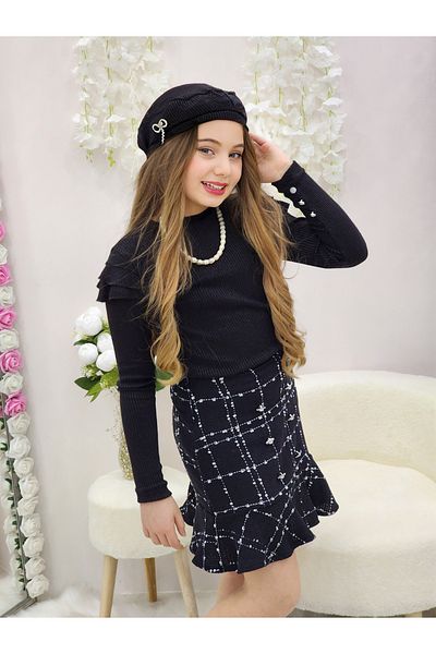 N.S.K NEWSTAR KİDS Holiday Cute Girl Suit